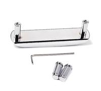 Abaodam Ga414 Ponte Per Chitarra Elettrica Jazz in Metallo Gruppo Selletta Parti Per Chitarra Archtop Cordiera Semi-cava Con Viti E Chiave Inglese