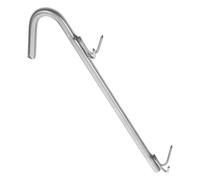 Abaodam Gancio in Acciaio Inox per Appendere Carne Utensili per Grigliate Accessori per Barbecue Spiedini in Appendini per Carne per Uso Domestico Strumento per Appendere Salsicce