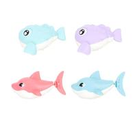 Abaodam Giocattoli da Bagno per Set 4 Pezzi a Carica Animali a Molla in Plastica Colorati per Vasca Doccia Piscina Giochi per Neonati e Piccoli Colore Casuale