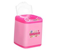 Abaodam Giocattolo Lavatrice Mini Elettrica Rosa Per Bambini Simulazione Lavaggio Senza Batterie Elettrodomestico Giocattolo Per Gioco Di Finzione