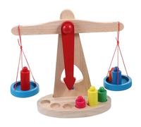 Abaodam Gioco Educativo in Legno Bilancia di Stabilità per Bambini, Resistente All'usura e Miglioramento Dell'immaginazione, Adatto per Stanza e Scuola Stile Casuale