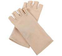 Abaodam Guanti Flessibili da Ciclismo e Guida Protezione UV senza Dita Colore Pelle 1 Paio per Donna Uso Esterno Estivo