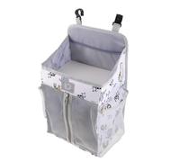 Abaodam Impilatore per Pannolini per Cameretta Contenitore per Fasciatoio con Tasche Multiple Organizzatore per Pannolini Sospeso per Articoli Essenziali per Ragazza Box e Fasciatoi