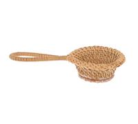 Abaodam Infusore la Cerimonia del Tè in Rattan Intrecciato, Filtro da Tè Pratico e Leggero per Uso Domestico e Ufficio, Accessorio per Tisane e Bevande Aromatiche