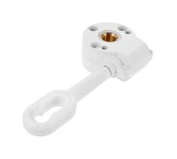 Abaodam Ingranaggio Vite senza Fine in Lega di Alluminio per Copertura da Sole da Esterno Attrezzo di Guida Retrattile Resistente al Vento per Protezione Solare e Antipioggia