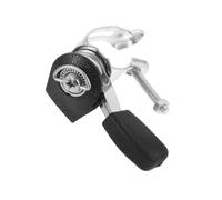 Abaodam Interruttore Acceleratore Motore a Benzina per Go-kart e Veicoli Fuoristrada, Leva in Ferro Resistente, Ricambio Compatibile per Motocoltivatori e Frattazzatrici, Facile