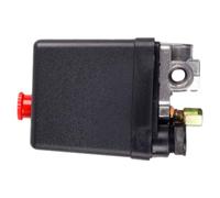 Abaodam Interruttore Pressione Compressore Aria Controllo Automatico Pressione 90-125psi 220v Fori Verticale Facile Installazione per Casa e Negozio