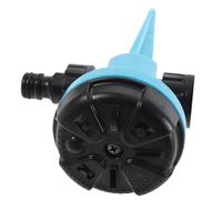 Abaodam Irrigatore per Giardino 360° Ugello di Spruzzo Regolabile e Tappo di Messa a Terra, Ugello Nebulizzatore a Punta per Irrigazione Piante, Prato e Fiori, Metodo di Irrigazione