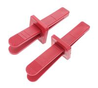 Abaodam Jaw Exerciser per e Ragazza, 2 Pezzi, Plastica Rossa, Allenatore della Mascella, Regolare le Espressioni Facciali, Ampie Applicazioni