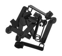 Abaodam Kit 20 Pezzi Cursori Cerniera di Sicurezza per Bagagli in Nylon Nero Doppio Strato Antideflagrante Foro Blocco Password per Valigie, Zaini e Borse da Viaggio