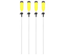 Abaodam Kit 4 Pezzi Asta di Sospensione per Lavatrice in Ferro e Plastica, Barra Regolabile 48-60 Cm, Stabile e Pratica per Bilanciamento e Ammortizzazione Colore Casuale