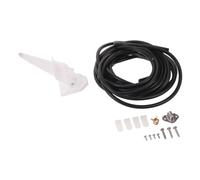 Abaodam Kit Contagiri per Barche Compatto in ABS Bianco, Strumento Leggero e Facile da Installare per Monitoraggio Preciso della velocità in Acqua su Piccole Imbarcazioni