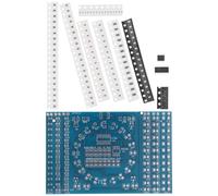Abaodam Kit di Pratica di Saldatura Smd per Adulti Scheda Pcb Resistente al Calore, Set di Saldatura per Componenti Elettronici Completo, Materiale Didattico per Assemblaggio