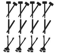 Abaodam Kit di Strumenti per Scavi Archeologici, Set da 10 Pezzi Martello, Scalpello e Spazzola, Kit Educativo per Scavo di Pietre Preziose e Fossili, Attività Didattica