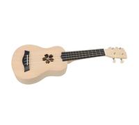 Abaodam Kit Diy Ukulele in Tiglio Leggero Per Ragazzo Ragazza e Principianti Completo Da Assemblare e Dipingere Con Motivo Fiori Di Ciliegio Strumento Musicale Fai Da Te Per Regalo Creativ