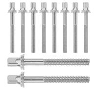 Abaodam Kit Hardware per Batteria 18 Pezzi M5X45 MM Tiranti di Ricambio per Batteria Viti di Montaggio per Strumenti a Percussione per Musicisti e Studenti