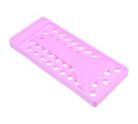 Abaodam Kit la Creazione di Balsamo Labbra con Vassoio da 50 Fori in Plastica e Spatola, per DIY e Produzione Casalinga di Rossetti e Lucidalabbra