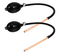 Abaodam Kit Pompa per Soffiaggio Zucchero Tubo in Rame Allungato e Borsa ad Aria, Strumento Manuale per Creazioni Creative di Caramelle, Utensile Professionale per Lavorazione Zucchero