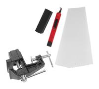 Abaodam Kit Rimpiazzo Impugnature Golf con Morsetto Vise Resistente Mini Tavolo Portatile e Strumenti per Montaggio e Rimozione Grip Mazze Adatto Professionisti e Appassionati