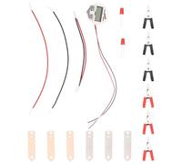 Abaodam Kit Scientifico Batterie di Frutta 2 Set Materiale Metallico Riutilizzabile per Esperimenti Educativi di Bioenergia e Fisica, Giocattolo Educativo e Progetti Scientifici