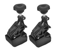 Abaodam Kit Smontagomme 2 Pezzi in Plastica Nero, Morsetto Leggero per Pneumatici Auto e Moto, Design Unico a Pinza per Uso Fai-da-te e Riparazioni On The Go