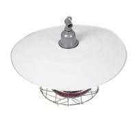 Abaodam Lampada Riscaldante per Bestiame 250w, Luce di Conservazione del Calore per Gabbie, Materiale Resistente Irraggiamento Termico Efficiente, Accessorio per Allevamento di Suinetti