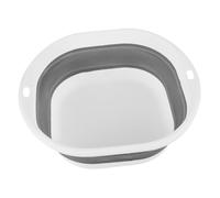 Abaodam Lavabo Pieghevole Portatile Per Ragazzo Ragazza, Bacinella Piccola Multiuso in Materiale Resistente, Salvaspazio Per Casa, Viaggio e Bagno, Gancio Per Asciugatura