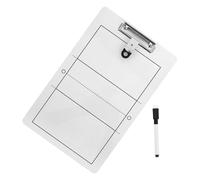 Abaodam Lavagna Tattica per Pallavolo in Pvc Bianco Resistente per Allenamenti e Partite Funzionalità Strategica e Vantaggio Competitivo