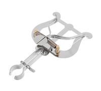 Abaodam Leggio Portatile Per Strumenti Fiato Supporto Morsetto Per Clarinetto e Tromba Clip Per Spartiti Musicali Resistenti Alle Intemperie Leggero e Robusto Per in Banda Musicale Aperto