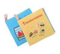 Abaodam Libri Per Il Bagnetto Per Bambini Piccoli in Tessuto Morbido Giocattoli Per l 39 Apprendimento Dei Bambini Set Di Libri Per l 39 Attività Del Bagnetto