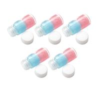 Abaodam Liquido Pulizia Ciglia 30ml 5 Pezzi Solvente Colla per Pinzette Estensione Ciglia Uso Professionale e Domestico