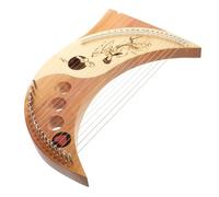 Abaodam Lyre Harp String Wood Lyre Harp With Tuning Keys For Beginners And Music Lovers Colore Casuale Colore Casuale