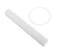 Abaodam Mallet Leggero e Facile da Trasportare in Gomma e Pelle di Pecora Accessorio per Riprodurre Ciotole di Suono Bianco per Ciotola Tibetana da Meditazione