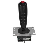 Abaodam Maniglia Joystick per Macchine in Plastico e Ferro Funzione Vibrazione e Circuito Micro, Design Unico per Giochi di Simulazione