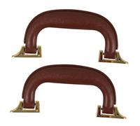 Abaodam Maniglie di Ricambio per Valigia in Plastica, Set da 2 Pezzi, Impugnature Robuste per Cassetta degli Attrezzi e Bagagli da Viaggio, Ergonomiche e Resistenti per Uso Quotidiano