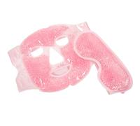Abaodam Maschera Fredda per Viso in Gel Riutilizzabile Set da 1 Pezzo, Maschera Rinfrescante per Occhi Impacco Ghiaccio, Portatile e Leggera per Relax, Yoga e Viaggi, Adatta per Riduzione
