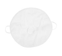 Abaodam Maschera Viso in Asciugamano di Pile Corallo Riutilizzabile Design ad Orecchio Sospeso, per Compressa Caldo-freddo e Uso in Frigorifero o Acqua Fredda