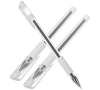 Abaodam Matita Microblading Penna per Marcatura Precisa della Pelle 3 Pezzi Sopracciglia in Plastica Nero per Tatuaggi e Piercing