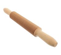 Abaodam Mattarello in Legno per Pasta e Spaghetti, Rullo Tagliapasta Multifunzione Traliccio 2,5 Mm, Utensile Cucina per Dolci, Pizza e Biscotti, Facile da Pulire, Uso Domestico