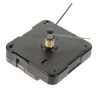 Abaodam Meccanismo di Movimento Orologio da Parete Silenzioso in Plastica Nero per Riparazione e Sostituzione, Set 1 Pezzo Adatto per Orologi da 10-12 Cm