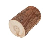 Abaodam Mensola da Parete in Legno Forma Ceppo Rotondo Large Supporto per Piante e Artificiali Portafiori Decorativo in Legno Naturale per Soggiorno Balcone e Vintage