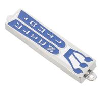 Abaodam Mezuzah in Lega di Zinco Pergamena Kosher, Ornamento Ebraico per Porta di Casa, Decorazione Sacra e Benedizione Domestica, Design Unico e Resistente