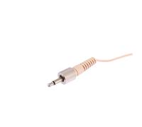 Abaodam Microfono Auricolare da Testa per Insegnanti e Arti Sceniche, Design e Flessibile, in Plastico Beige, per Amplificatore Vocale