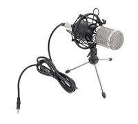 Abaodam Microfono Condensatore per Ktv Live Streaming e Registrazione Testina Rete in Galvanotecnica e Corpo in Vernice ad Alta Temperatura Suono Pieno e Privo di Colore Casuale