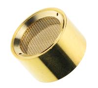 Abaodam Microfono Ricambio Core Materiale Metallo e Plastico Facile da Trasportare, Colore Oro per Microfoni Handheld Compatibile la Maggior Parte dei Microfoni per Giochi e Ufficio