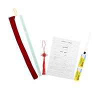 Abaodam Mini Flauto Dizi Tradizionale Cinese in Materiale Alimentare, Chiave G, Set Completo con Accessori, per Principianti, Studio e Performance Musicali