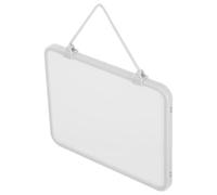 Abaodam Mini Lavagna Bianca Cancellabile a Secco Piccola Superficie Magnetica e Corda Staccabile, Lavagna Bianca per Ufficio e Casa, Tavola per Appunti e Messaggi, Dimensioni 17x21,3 Cm