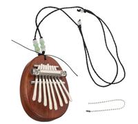 Abaodam Mini Pianoforte A Pollice in Legno A 8 Note Per Ragazzi E Ragazze Strumenti Musicali Artigianali Per Adulti