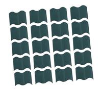 Abaodam Mini Recinzione da Giardino in Plastica PP Te Paesaggistico per Cortili Giardini e Decorazioni Esterni Resistente e Facile da Montare Verde