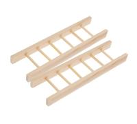 Abaodam Mini Scale in Legno Naturale 2 Pezzi, Forniture Decorative per Casa delle Bambole, Accessori Micro Scene per Decorazione Micro-paesaggistica